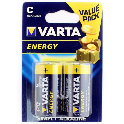 Батарейки VARTA LONGLIFE С блистер р 2  0411410141